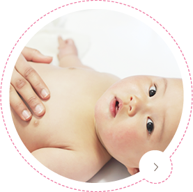 ベビーヒーリングマッサージイメージ画像